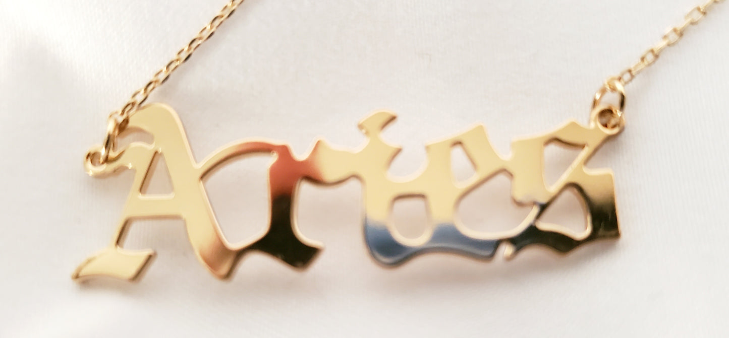 Astrological Sign Necklace