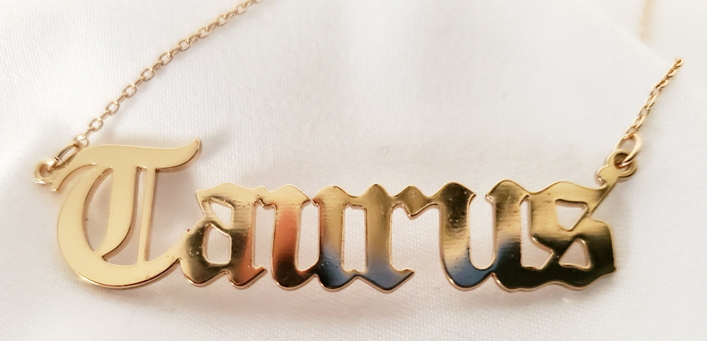 Astrological Sign Necklace