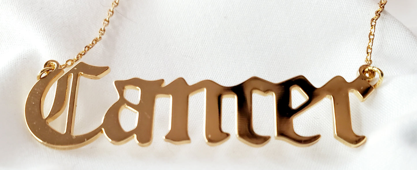 Astrological Sign Necklace